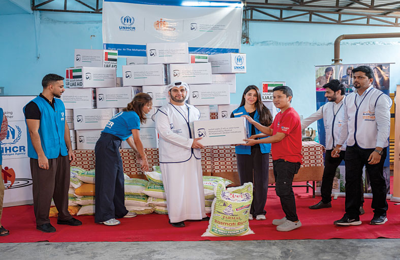 مبادرات محمد بن راشد آل مكتوم العالمية تواصل دعم اللاجئين بمشاريع لكسب العيش والأمن الغذائي