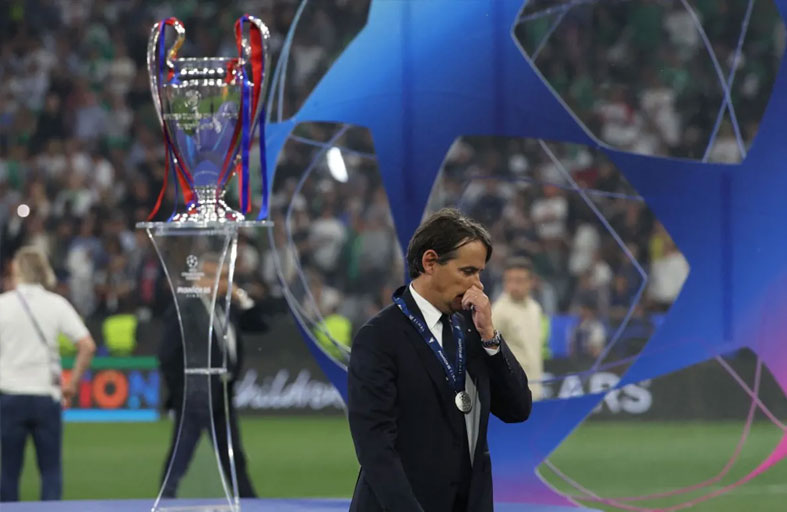 إنزاغي يثير الشكوك مجدداً حول مستقبله مع إنتر