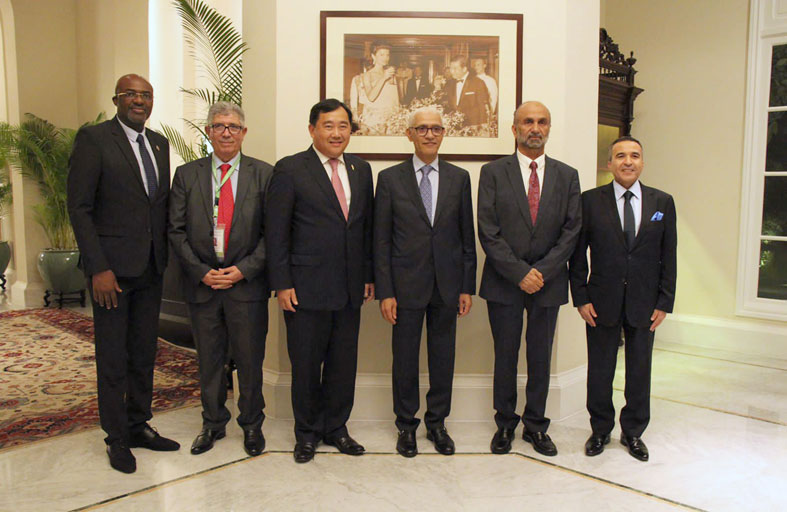 الجروان يترأس وفد المجلس العالمي للتسامح إلى عمومية الجمعية البرلمانية الدولية لرابطة الآسيان في كمبوديا