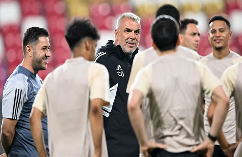 الأبيض الإماراتي يلتقي منتخب قيرغيزستان اليوم