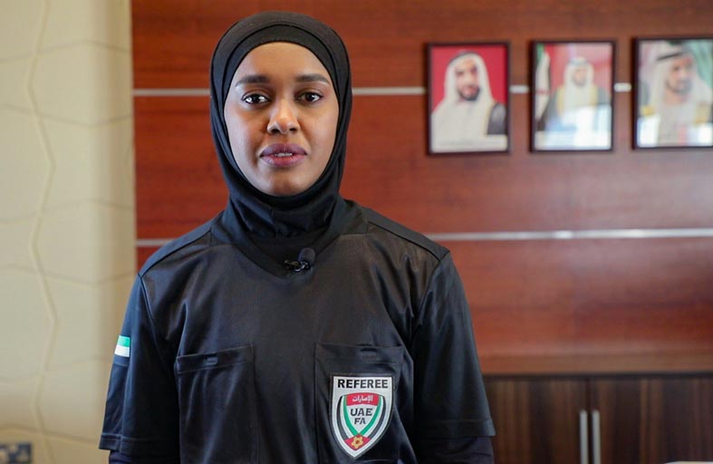 ترشيح الحكمة الدولية خلود الزعابي للمشاركة في مونديال السيدات 2023