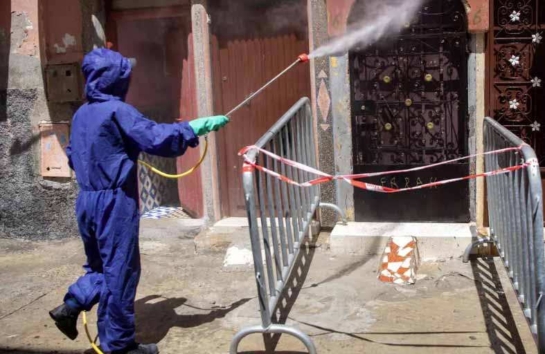 إعادة فرض تدابير العزل في مدينة طنجة المغربية  