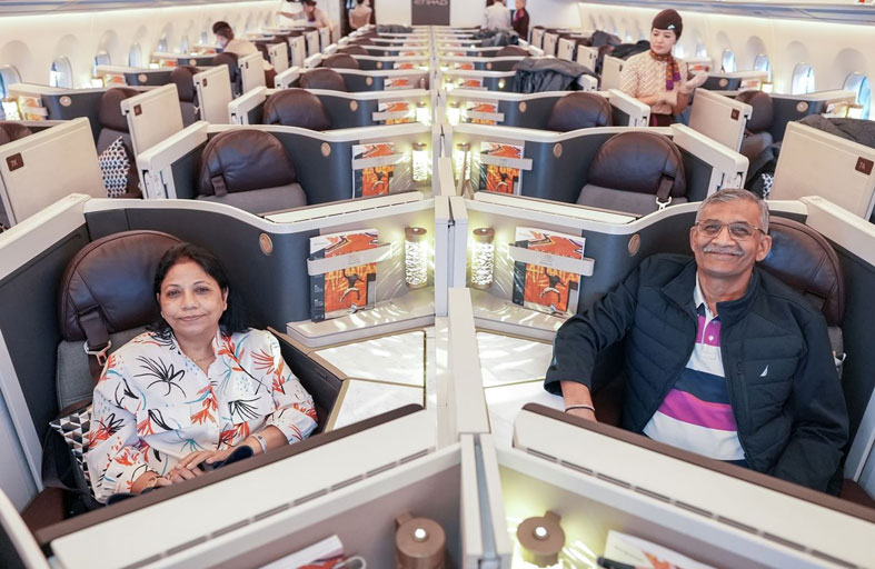 الاتحاد للطيران تنقل 20 مليون مسافر خلال 12 شهراً