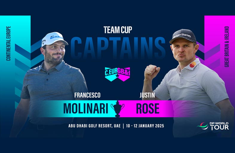 اختيار فرانشيسكو موليناري وجاستن روز قائدا «تيم كاب 2025» في أبوظبي