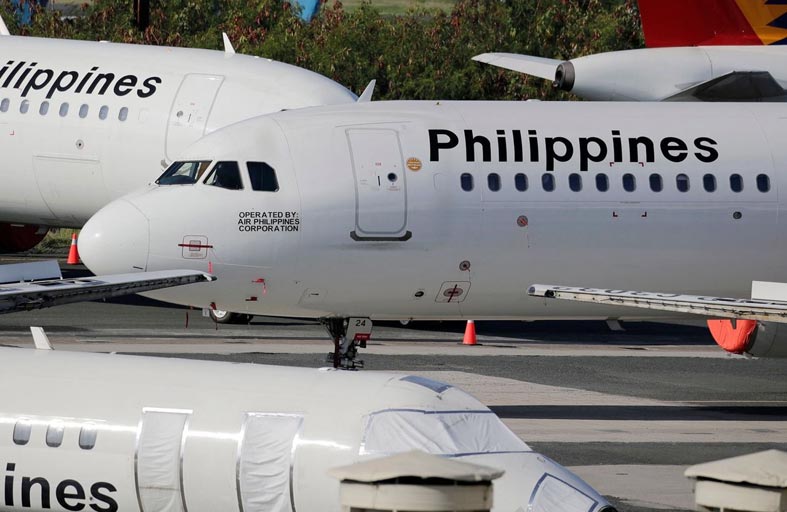 الخطوط الفيليبينة تطلب إشهار إفلاسها 