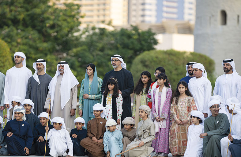 خالد بن محمد بن زايد يزور مهرجان الحصن 2026 