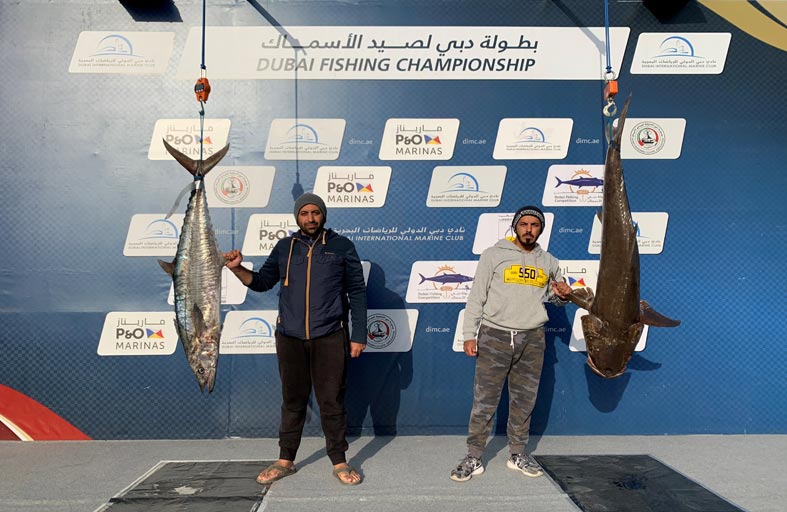 عيسي درويش يخطف الأضواء في «دبي لصيد الأسماك»