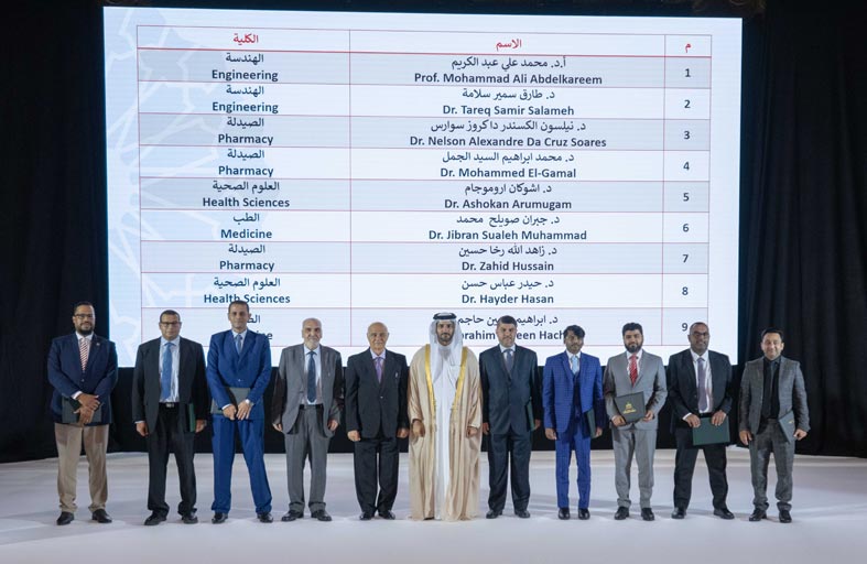 سلطان بن أحمد القاسمي يشهد انطلاق ملتقى البحث العلمي السنوي بجامعة الشارقة