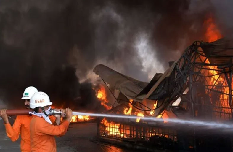 حريق يلتهم عائلة من 9 أفراد