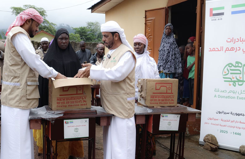 وفد خيرية الشارقة يتفقد مشاريع إنسانية في سيراليون