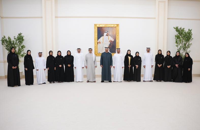 رئيس الدولة يؤكد الحرص على تشجيع الكوادر الوطنية لمواصلة تميزها في القطاع الخاص 