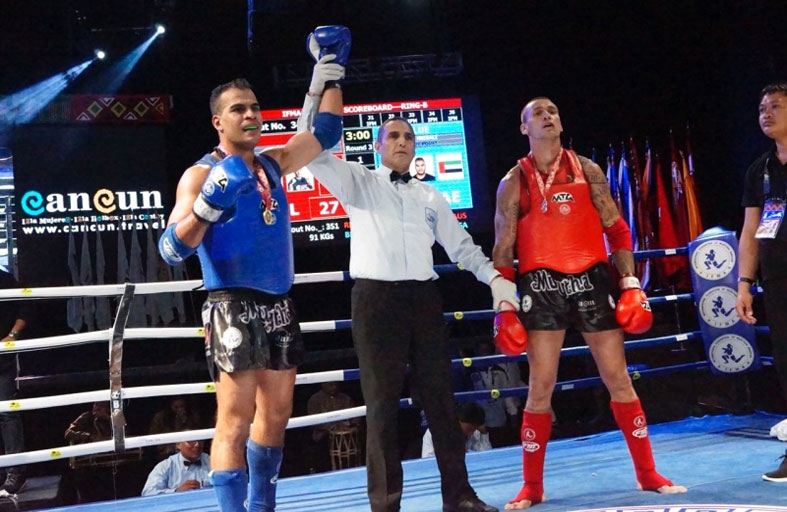 إشادة بجهود اتحاد المواي تاي والكيك بوكسينج ونمر  الحلبة «النيادي»