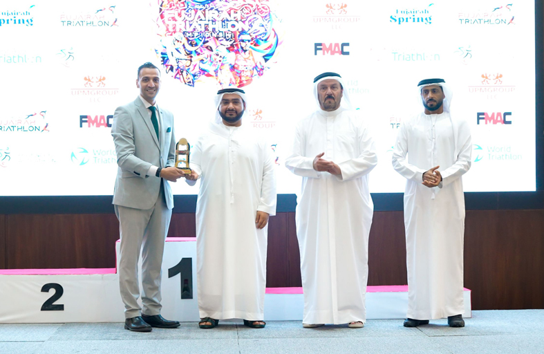 برعاية ولي عهد الفجيرة .. اختتام منافسات بطولتي غرب آسيا للترايثلون و الفجيرة الدولية للترايثلون