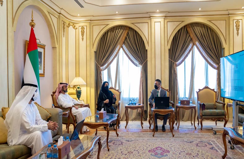 عمار النعيمي يطلع على إنجاز المرحلة الثانية لنظام بوابة دار الخير في عجمان