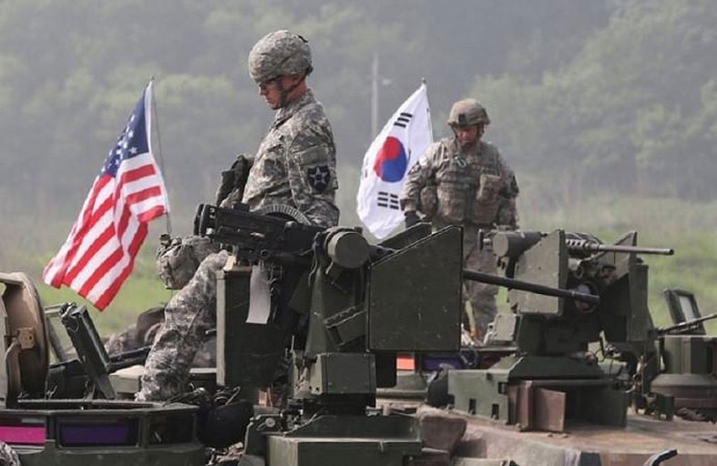 سيول تنفي أي محادثات بشأن انسحاب القوات الأميركية