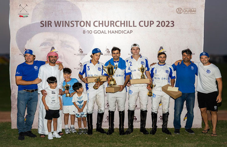 ابن دري يتوج بطلا لكأس تشرشل للبولو 2023 و «انكورا لامار» وصيفا