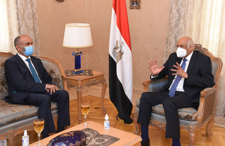 رئيسا مجلسي النواب والشيوخ المصريان يشيدان بدور الإمارات في المجالات الإنسانية والتنموية