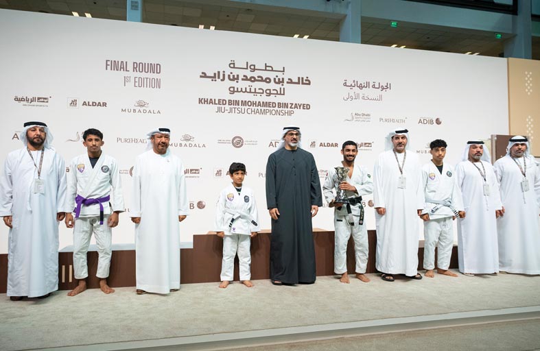 ولي عهد أبوظبي يؤكد أهمية البطولة في تسليط الضوء على المواهب الوطنية الشابة 