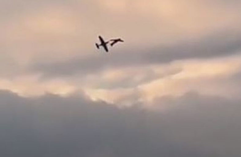 حادثة مأسوية لطائرتين استعراضيتين