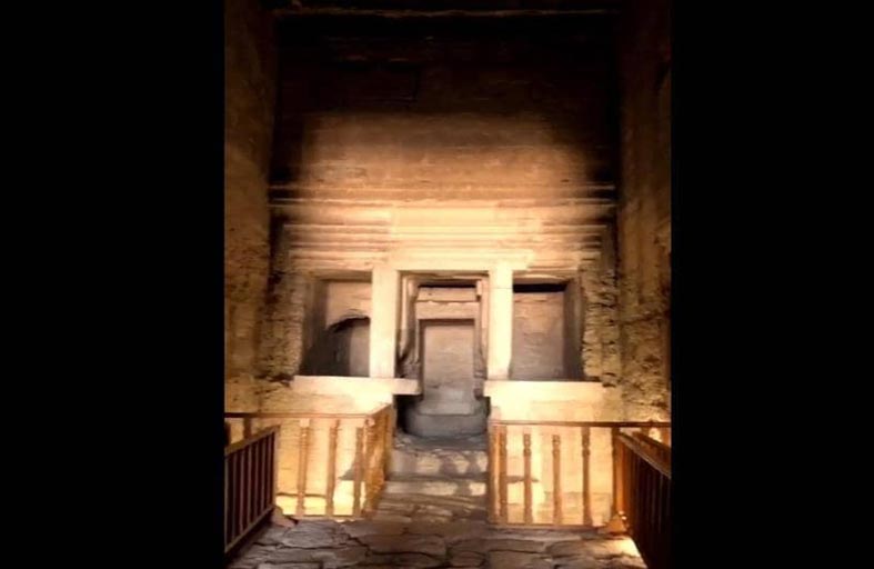 الانقلاب الشتوي.. الشمس تشرق على معبد قصر قارون والكرنك