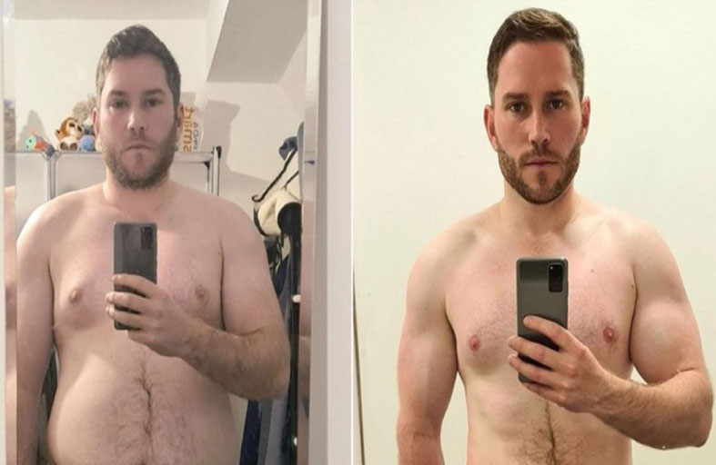 يخسر 30 كيلو من وزنه معتمداً على الجبنة