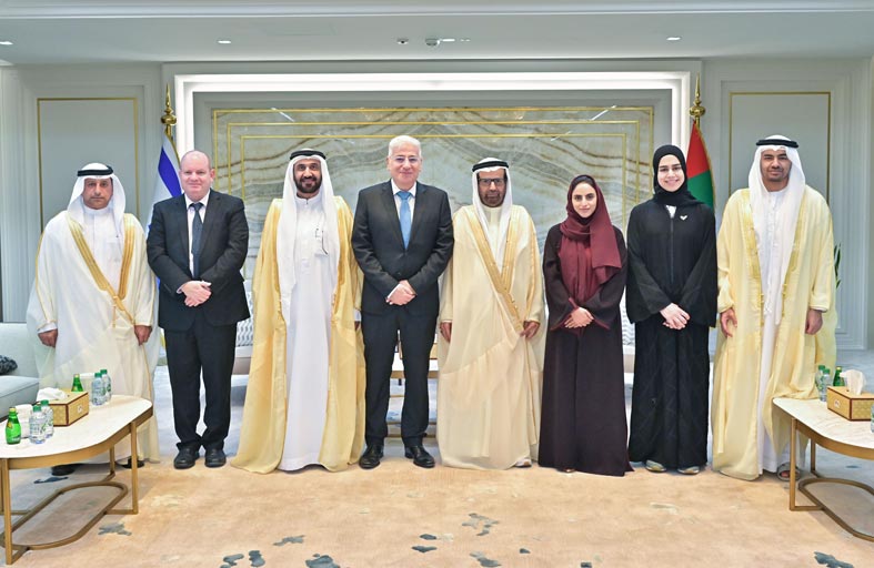 رئيس لجنة شؤون الدفاع والداخلية والخارجية للمجلس الوطني يلتقي سفير دولة اسرائيل 