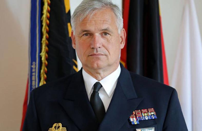 قائد البحرية الألمانية يستقيل عقب تصريحات عن أوكرانيا 
