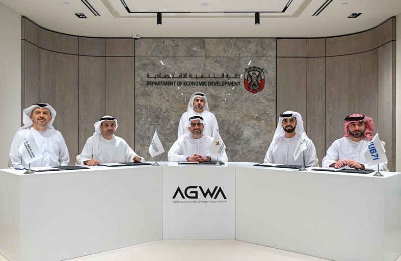 مراكز الابتكار في أبوظبي تتعاون  لتوظيف التقنيات المتقدمة في قطاع الغذاء والمياه