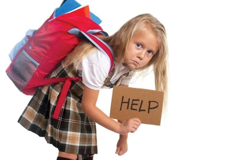 متى يعتبر وزن الحقيبة المدرسية زائداً؟