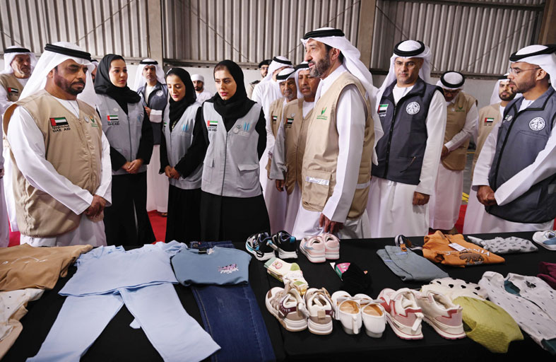 ضمن الفارس الشهم 3.. الشارقة الخيرية والقلب الكبير ترسلان طائرة مساعدات إلى غزة 