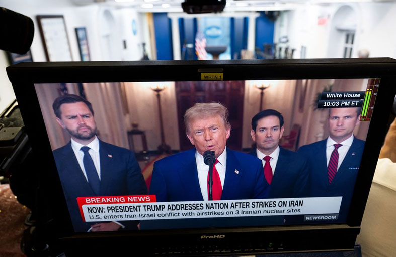 ردود فعل متباينة حيال الهجوم الأمريكي على المنشآت النووية الإيرانية