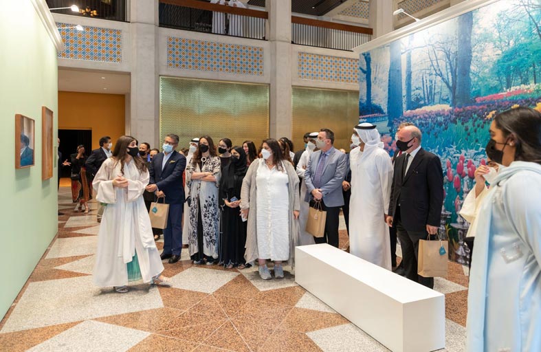 ثلاثة معارض فنية تفتتح برنامج الحصن لعام 2022