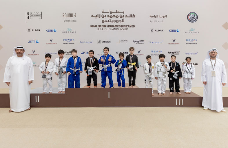 ختام مميز للجولة الرابعة من بطولة خالد بن محمد بن زايد للجوجيتسو في أبوظبي