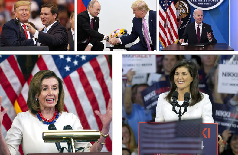 الحرب الأوكرانية تدخل سباق الجمهوريين في الانتخابات الرئاسية الأمريكية القادمة 