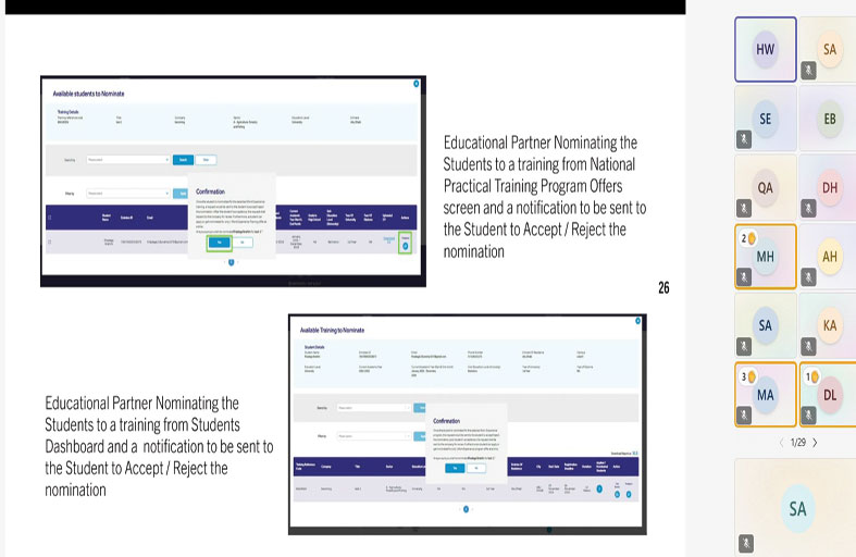 «التعليم العالي» تعرف الجامعات بالمنصة الوطنية للتدريب العملي للطلبة