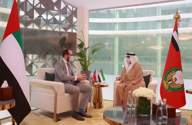 البواردي يبحث التعاون مع نائب وزير الدفاع التشيكي على هامش آيدكس 2021