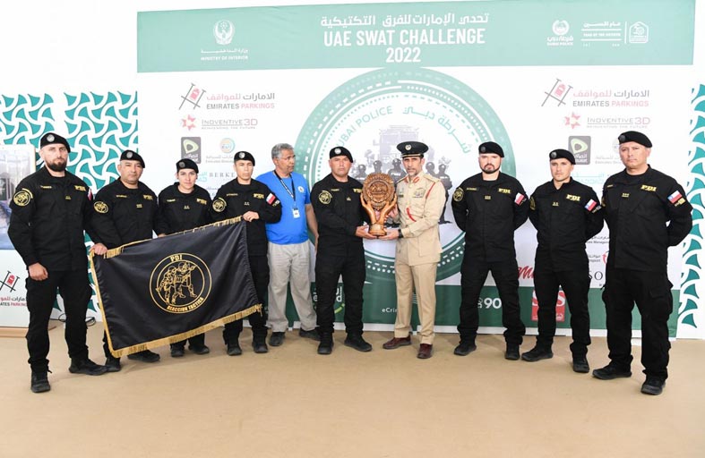 الفريق المري يشهد منافسات اليوم الثاني من تحدي الإمارات للفرق التكتيكية