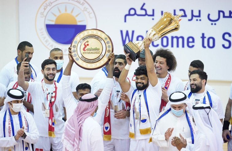 الشارقة يُتوج بدوري كرة اليد ويهدي الإنجاز إلى سمو حاكم الشارقة