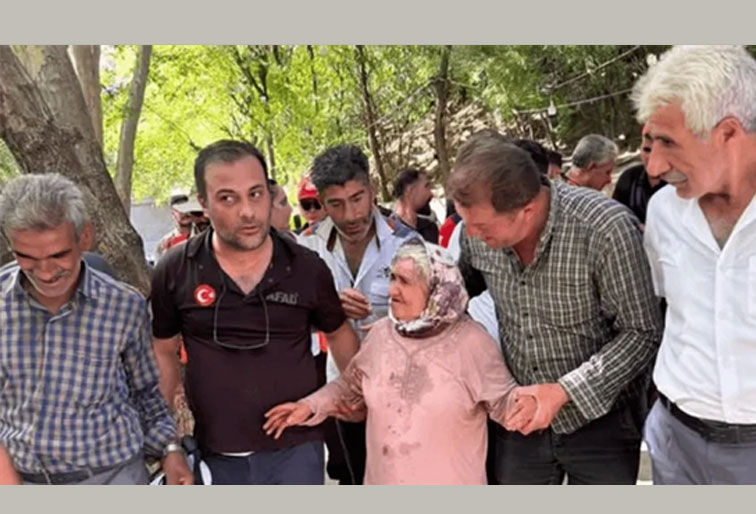 العثور على مُسنة تائهة في غابة