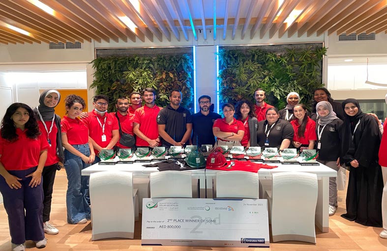 طلبة جامعة الشارقة يحرزون المركز الثاني في مسابقة ديكاثلون الطاقة الشمسية الشرق الأوسط 2021