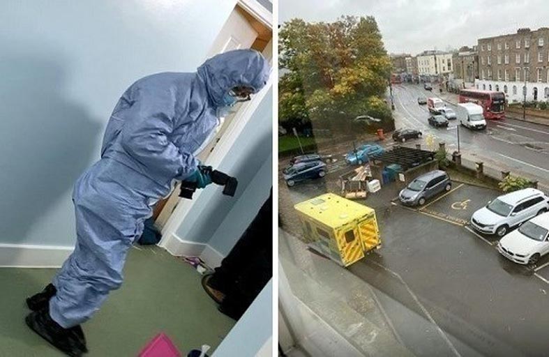 امرأة تكتشف جثتها في منزلها بعد عامين