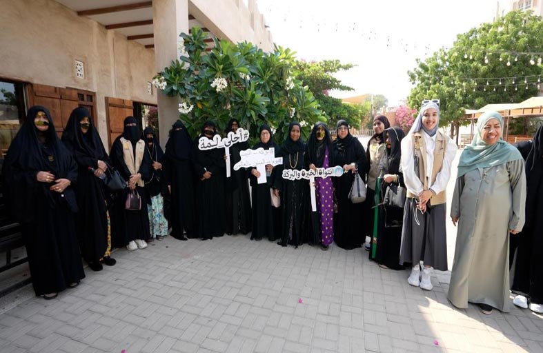 الجامعة القاسمية تنظم مبادرة (بركة البيت) احتفاء بكبار السن 