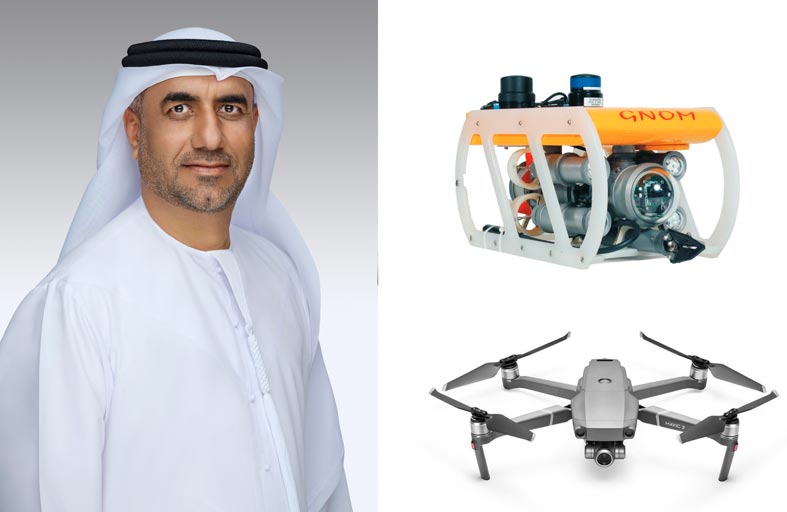 التغير المناخي والبيئة تطلق مشروع دراسة تجريبية لمسح رقمي للموائل البحرية في الإمارات