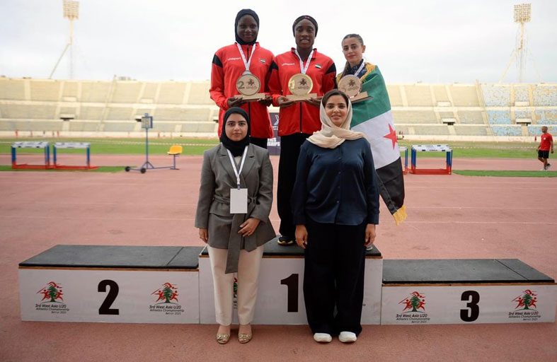 ألعاب القوى يرفع رصيده إلى 12 ميدالية في بطولة غرب آسيا