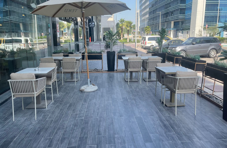 بلدية مدينة أبوظبي تنظم حملة توعوية بشأن شروط الجلسات الخارجية المؤقتة وضوابط استخداماتها