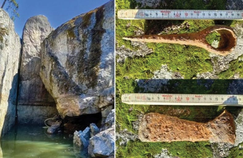 فأس قديم يقرب العلماء من «كنز الأساطير»