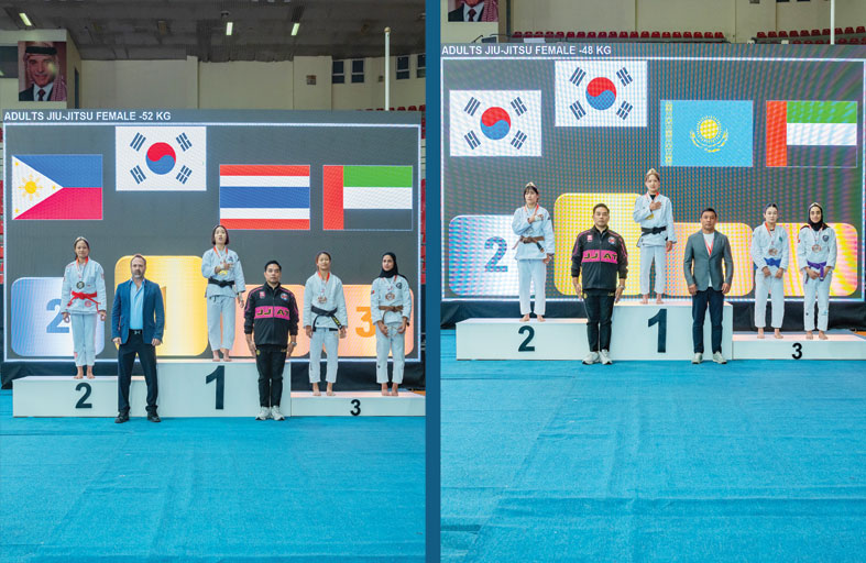 المنتخب الوطني برعاية «مبادلة للاستثمار» يتصدر منافسات فئة الكبار في بطولة آسيا للجوجيتسو 