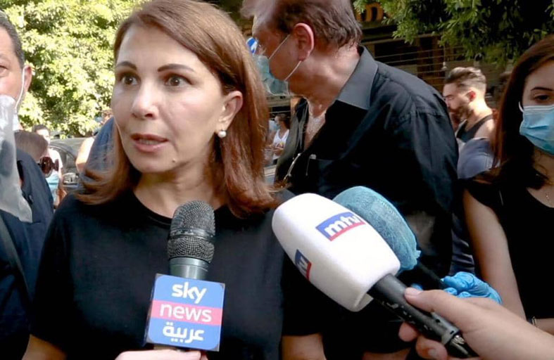 ماجدة الرومي: كارثة بيروت عمل مفتعل