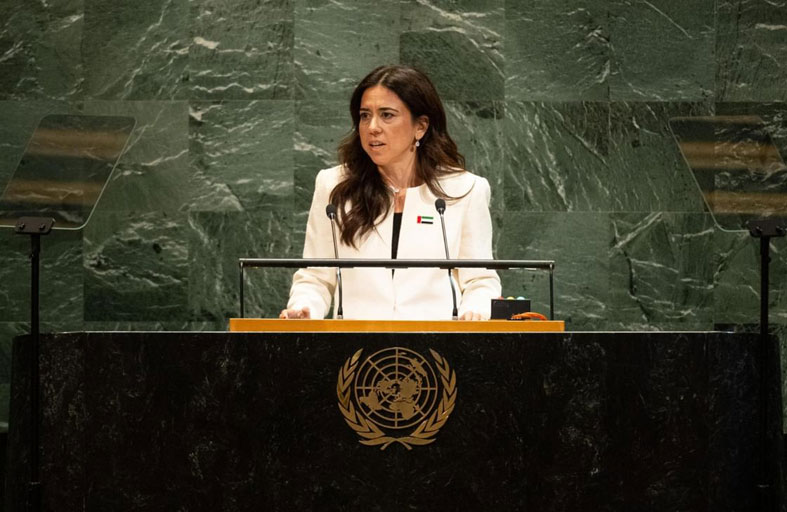 الإمارات تؤكد التزامها نهج الدبلوماسية والحوار ودعم مساعي السلام العادل والشامل القائم على حل الدولتين