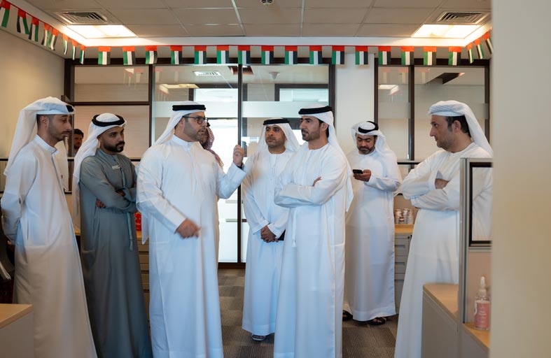مدير محاكم دبي يقوم بزيارة تفقدية لمحكمة الأحوال الشخصية ومحكمة التركات